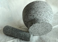 Herb Stone 6 Inch Mortar Pestle Hand Made Granite Moisture Resistant