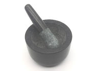 Healthy Custom Mortar And Pestle 100% Natural Solid Granite Food Safe