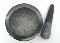 Healthy Custom Mortar And Pestle 100% Natural Solid Granite Food Safe