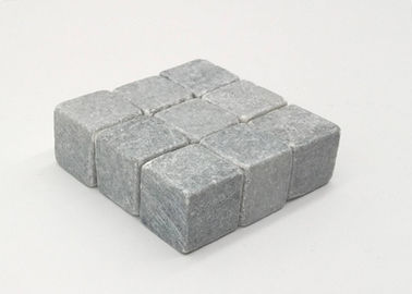 9pcs Soapstone Whiskey Ice Stones Drinks Cooler Cubes Whiskey Scotch Rocks With FDA
