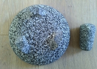 Kitchen Spice Grinding Stone Mortar And Pestle Press Garlic Pounder 20cm