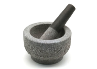 High Quality Wholesale Custom Stone Mortar And Pestle Granite and Marble Stone Pestle Mortar For Kitchen