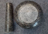 Household Natural Granite Spice Crusher Dark Color Convenient 13 cm x 8 cm