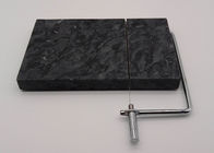 Black Marble Cheese Slicer Hand Tool Stainless Steel Wire For Cutting