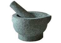 Professional Stone Mortar And Pestle With Special Design Pouring Lip