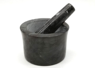 Polished Marble Granite Stone Mortar And Pestle Set For Kitchen Grinding Herb Spices