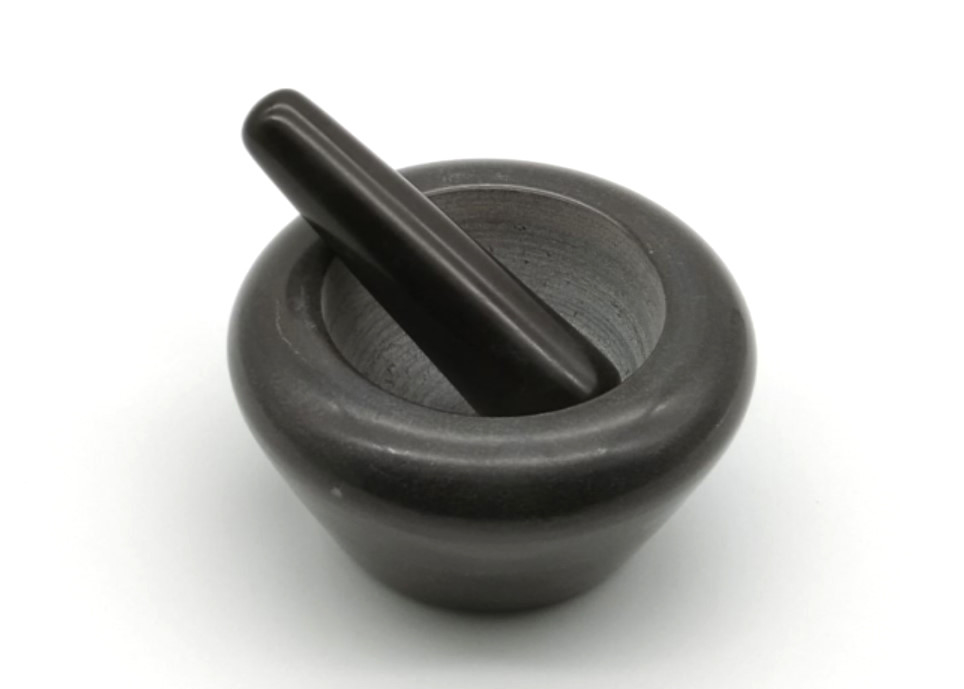Solid Marble Mortar Stone Mortar And Pestle Set Herbs Spice Grinder Bowl
