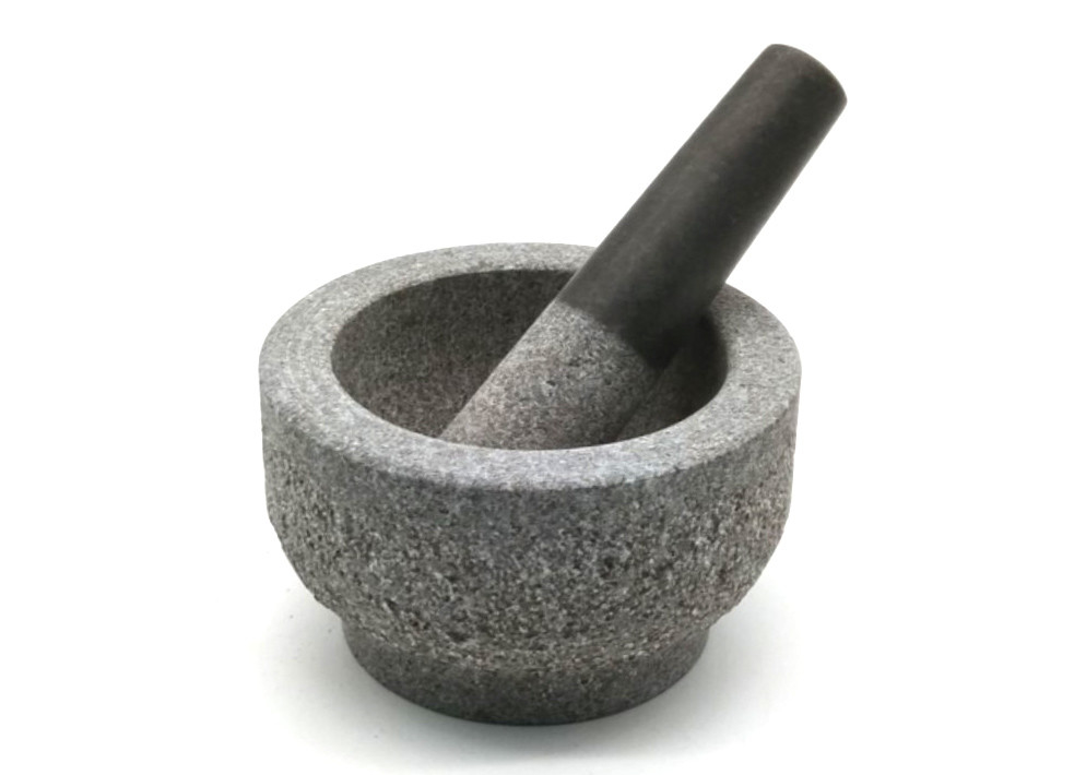 High Quality Wholesale Custom Stone Mortar And Pestle Granite and Marble Stone Pestle Mortar For Kitchen