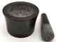 Natural Granite Marble Stone Mortar And Pestle Set Press Kitchenware