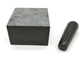 Square Custom Granite Stone Mortar And Pestle Set For Kitchen